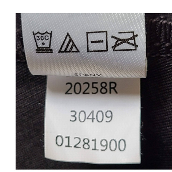 SPANX Assets All Over Faux Leather Leggings 20258R‎ Very Black D28 Women's Small - Picture 9 of 11